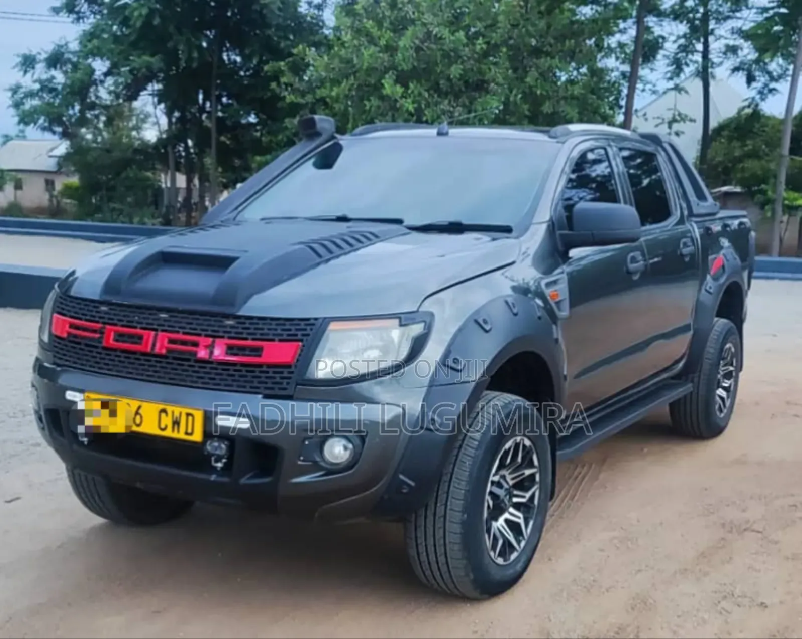 Ford Ranger Wildtrak 2014 Matt Black