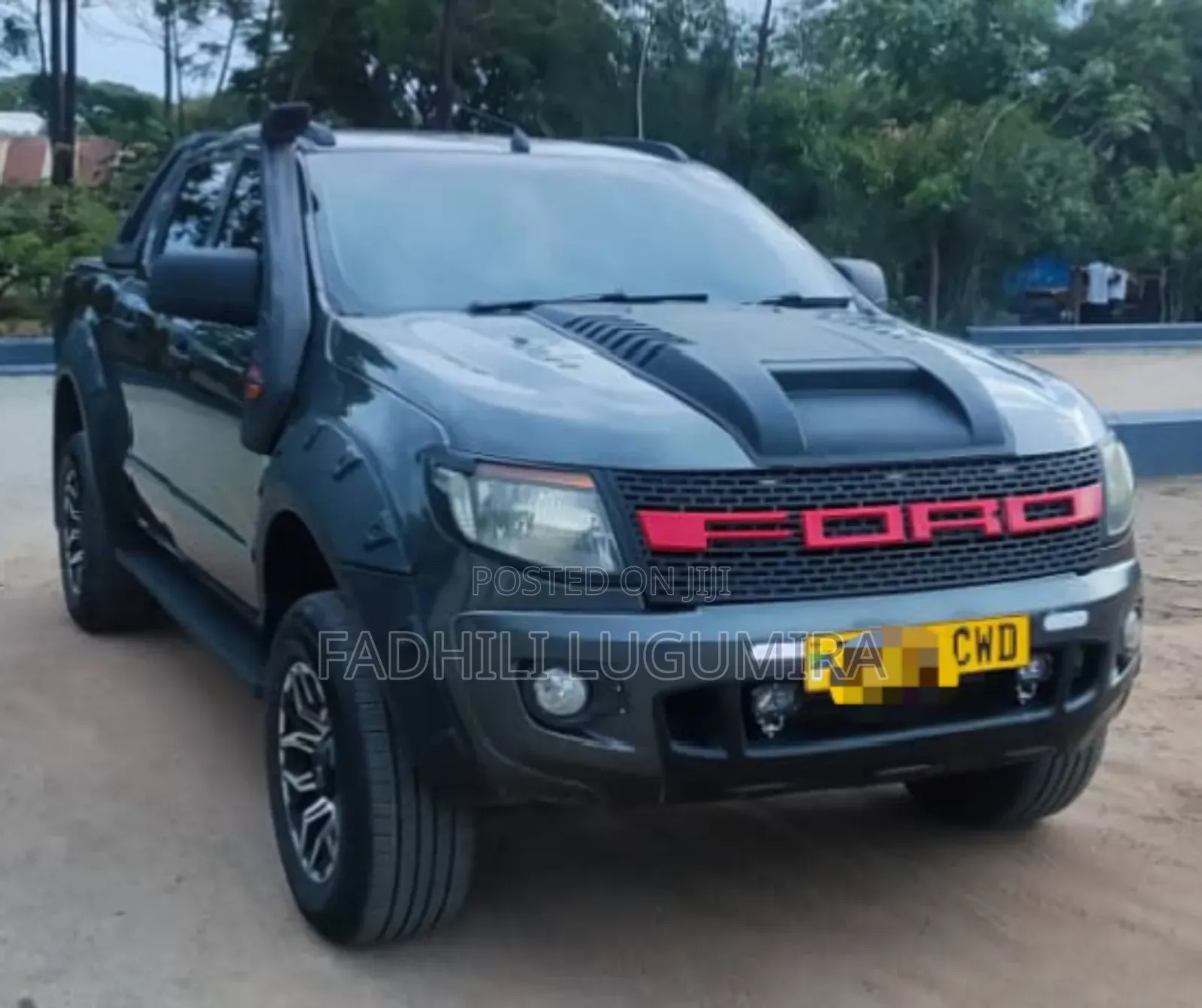 Ford Ranger Wildtrak 2014 Matt Black