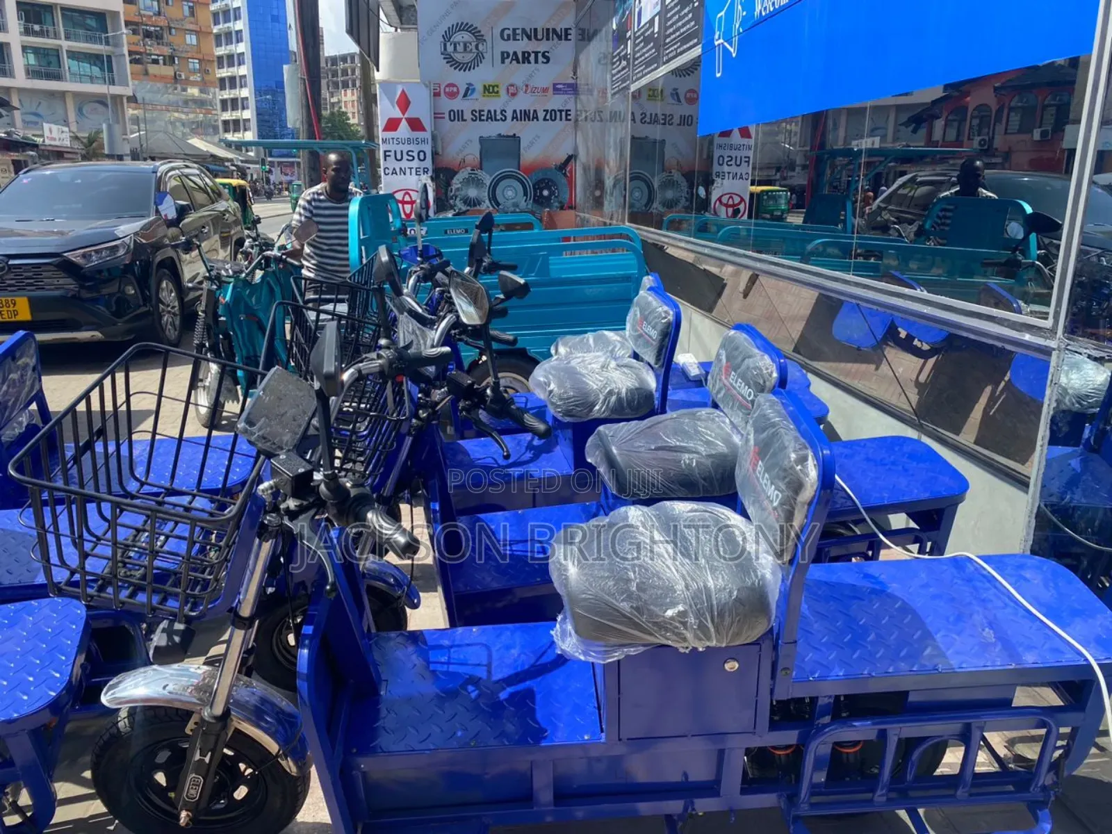 New Motorcycle 2024 Blue