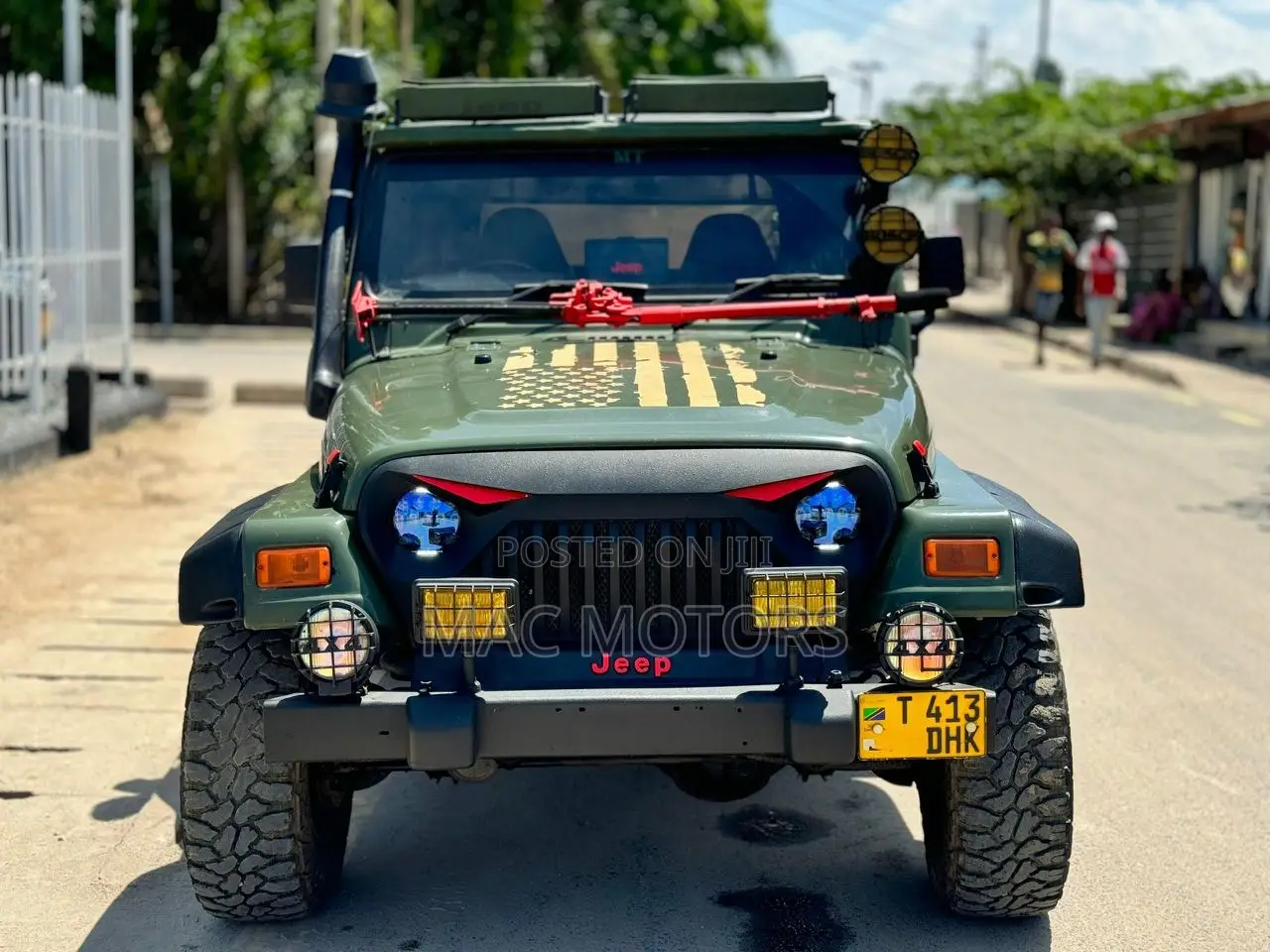 Jeep Wrangler Rubicon 2002 Green