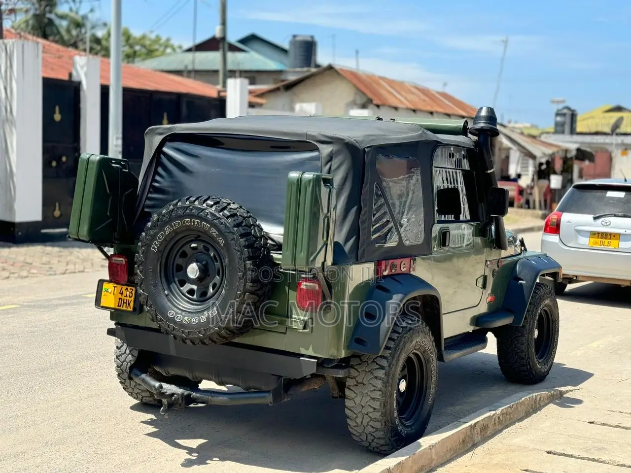 Jeep Wrangler Rubicon 2002 Green