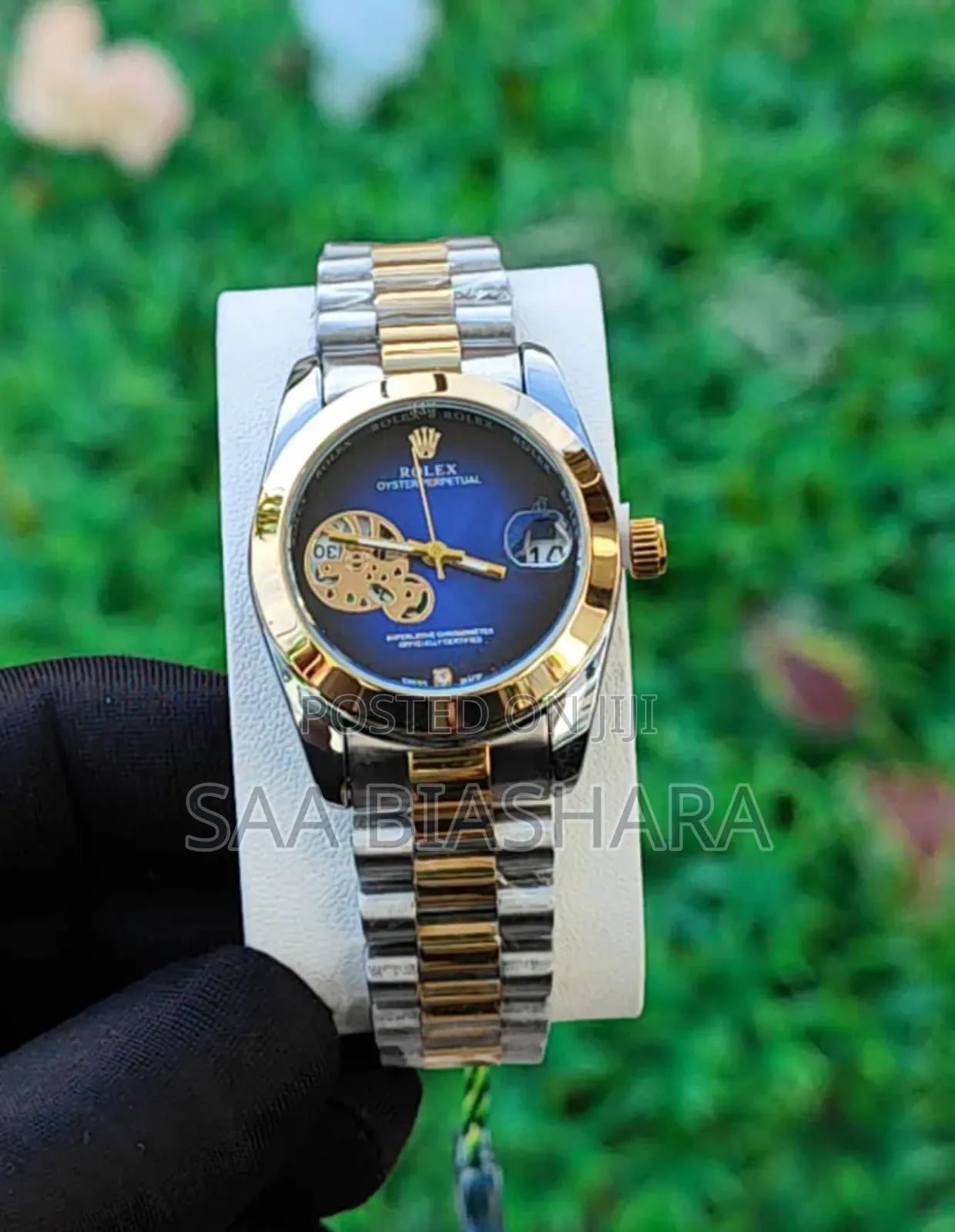 Rolex Stainless Steel Mini G/S/Blue