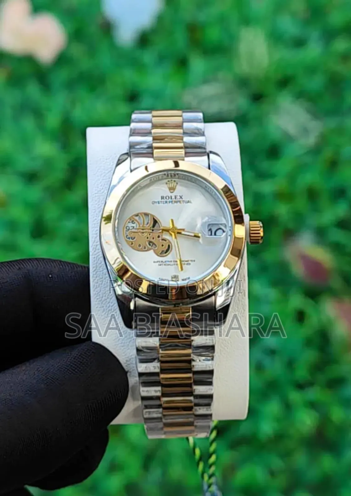 Rolex Stainless Steel Mini G/S/White