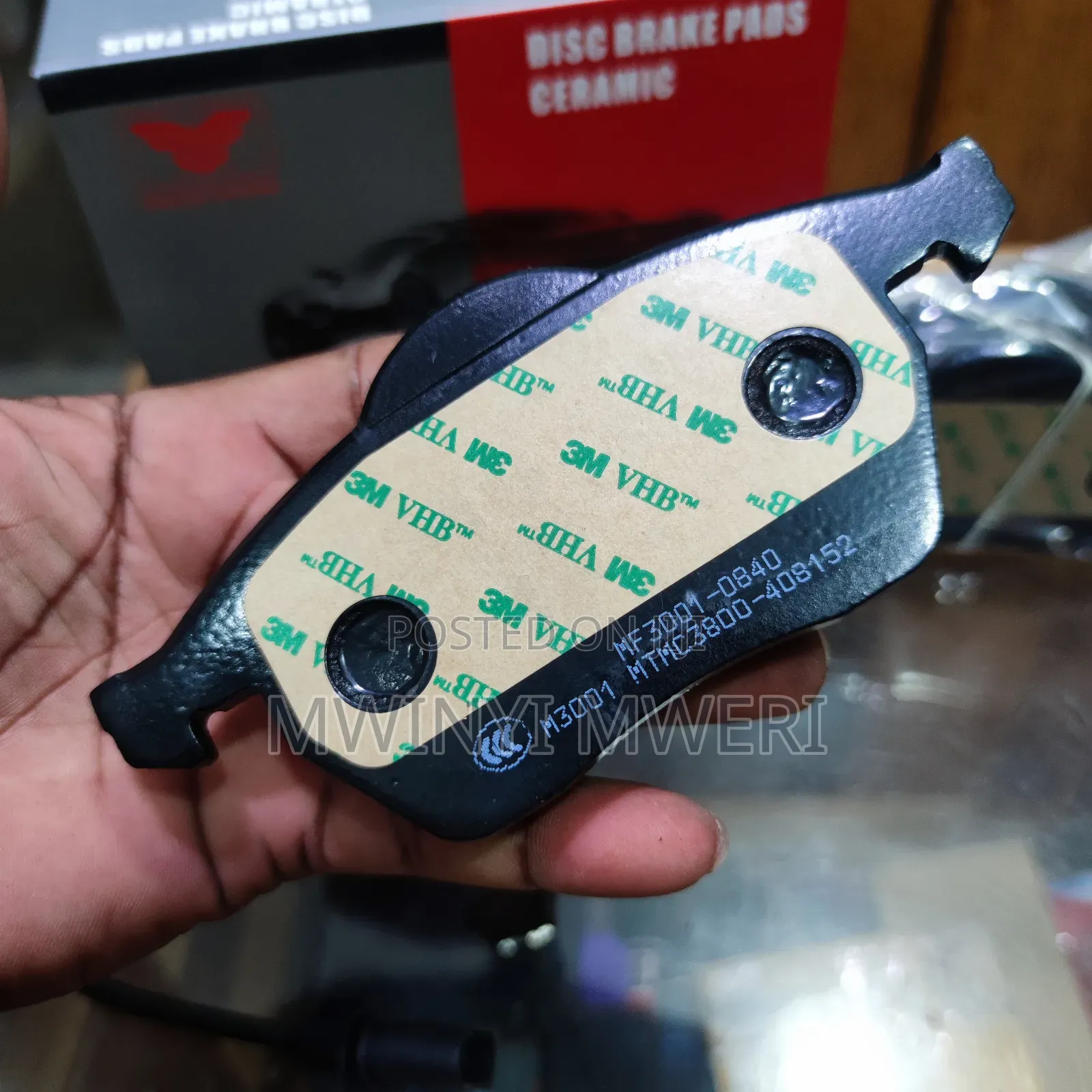 Front Ceramic Disc Brake Pads D840 for Audi Volkswagen