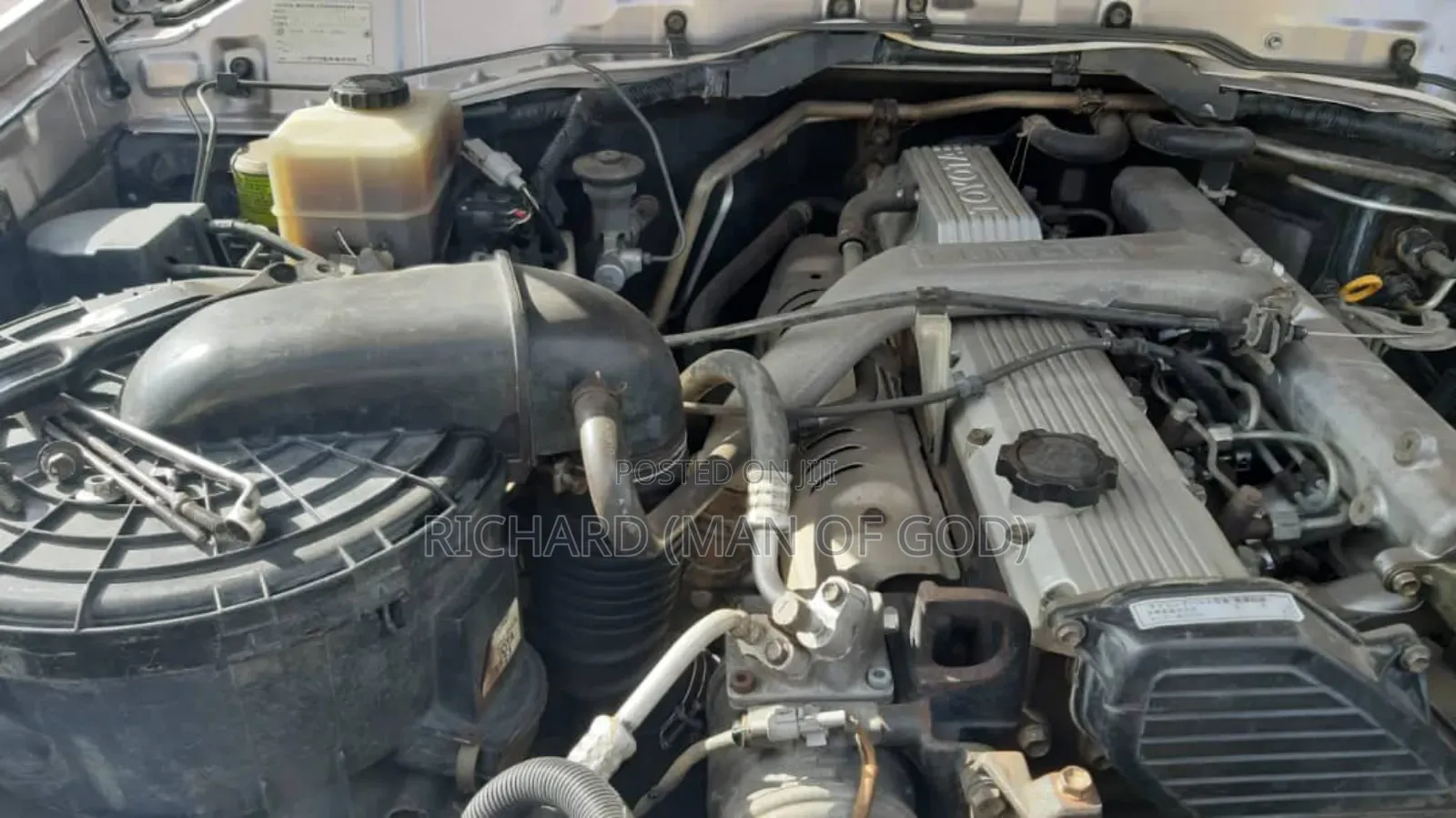 Toyota Land Cruiser 90 1997 Silver