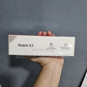 New Xiaomi Redmi A3 64 GB Black