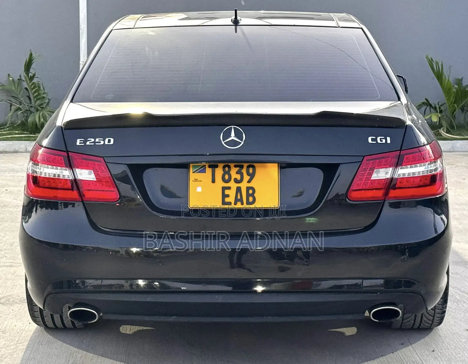 Mercedes-Benz E250 2010 Black