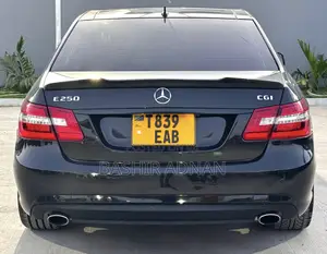 Mercedes-Benz E250 2010 Black