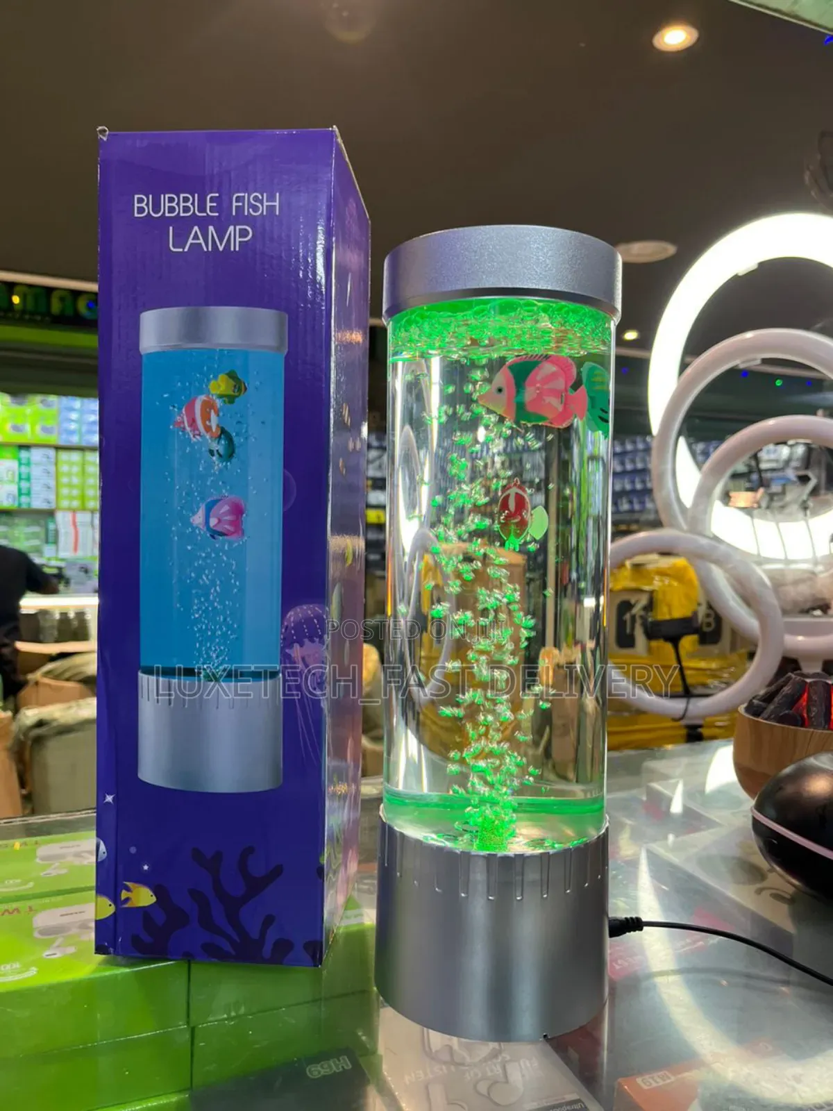 Bubble Fish Lamp