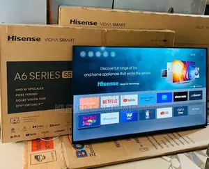 Hisense 55” Smart Tv (Free HDMI Bracket)
