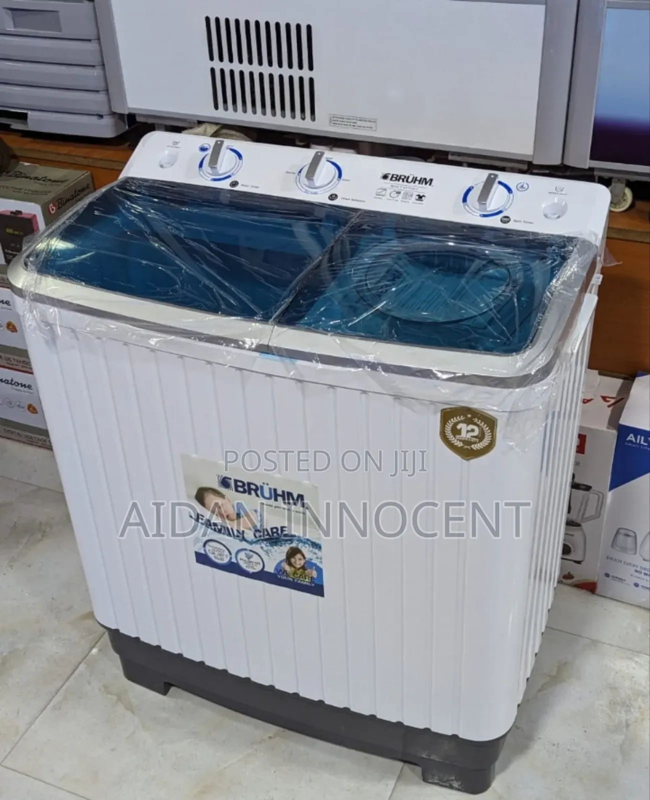 7kg Manual Washing Machine BRUHM