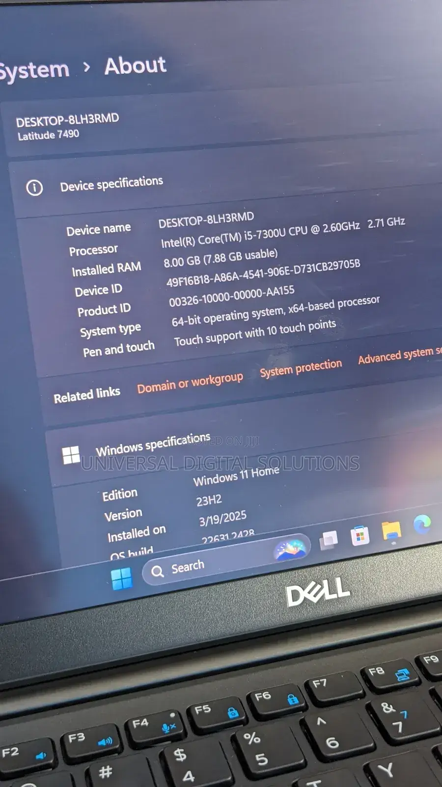Laptop Dell Latitude 7490 8GB Intel Core I5 SSD 256GB