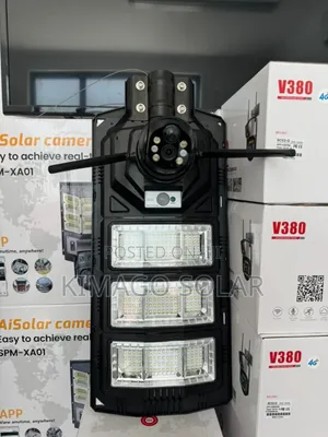 Smart Solar Street Light With CCTV Camera M5