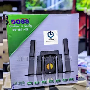 Photo - BOSS Powerful Subwoofer With 5 Speakers (5.1 Channel)