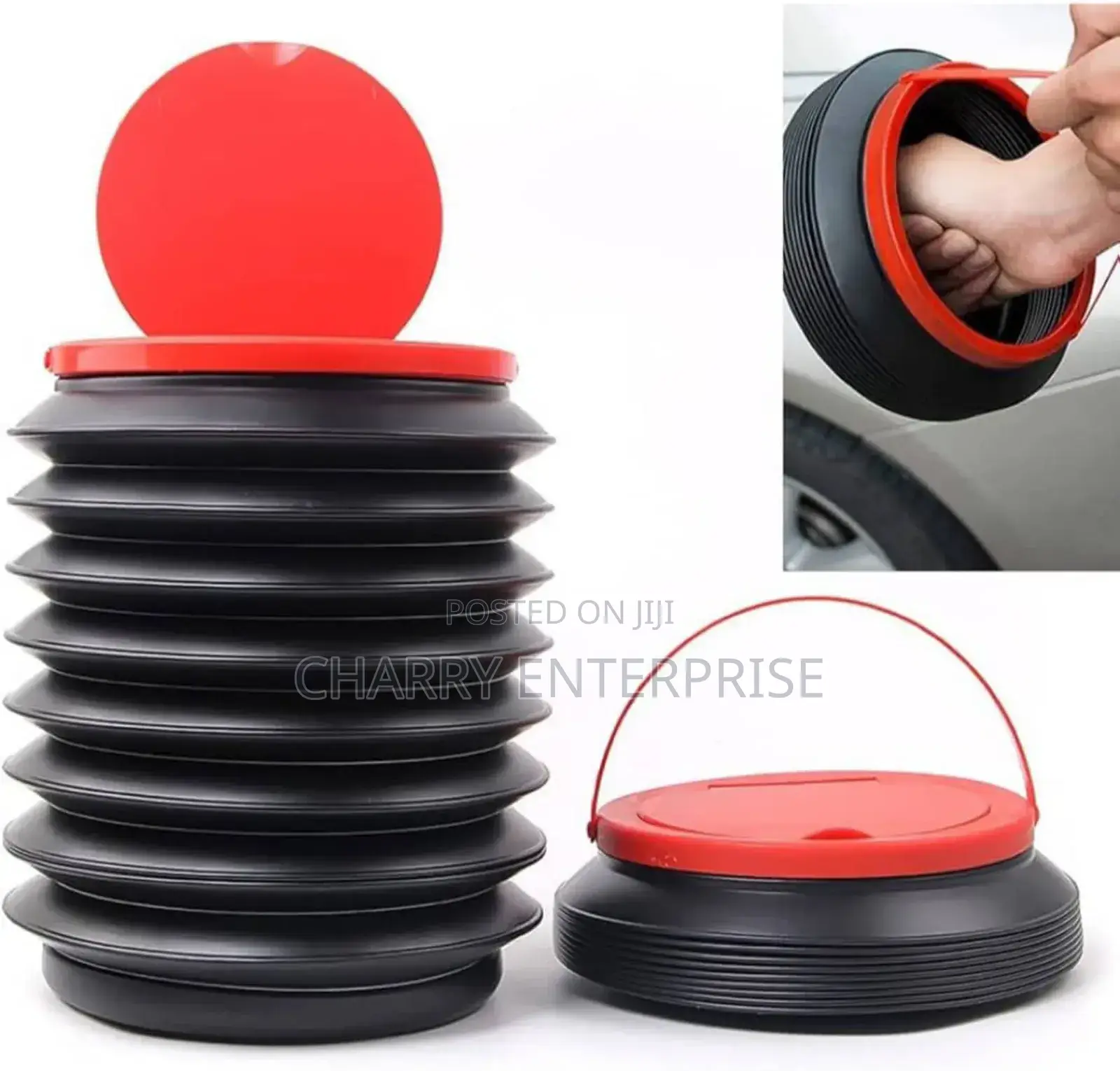 Simple and Portable Car Dustbin or Can Be Used Anywhere