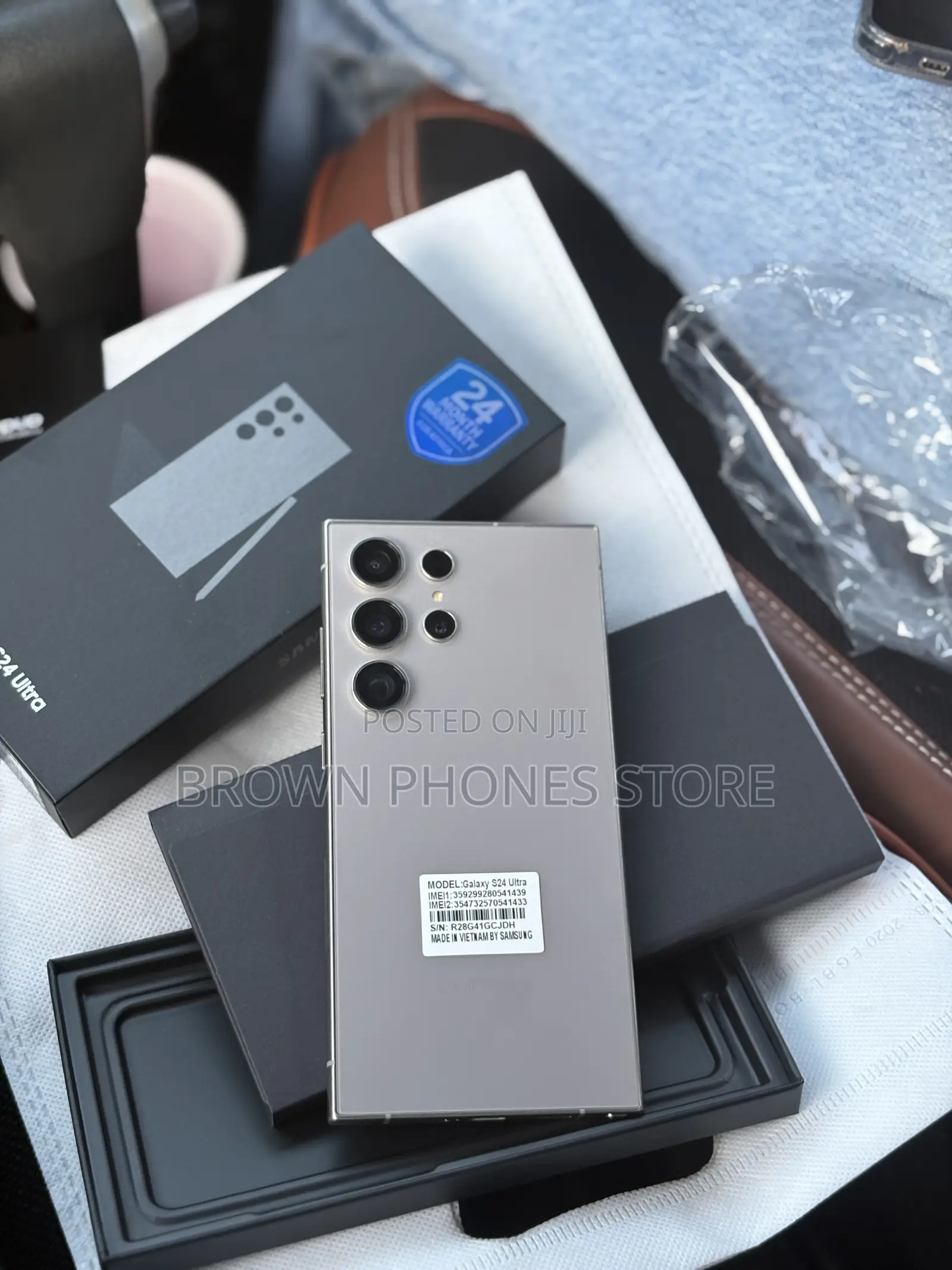 New Samsung Galaxy S24 Ultra 256 GB Gray