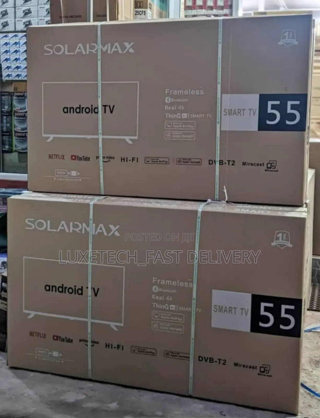 Solarmax 55 Inches Smart Android Tv
