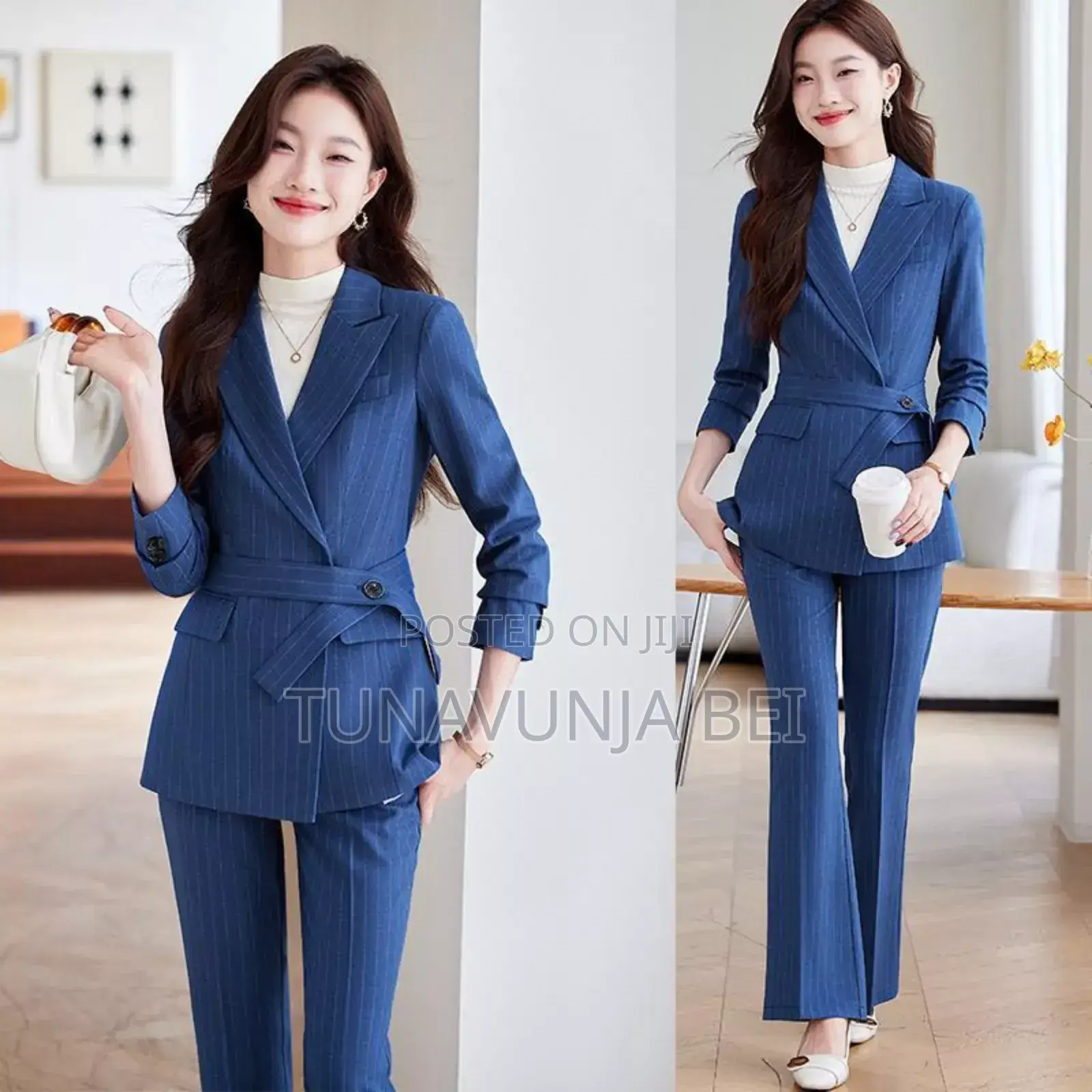 Elegant Striped Suit