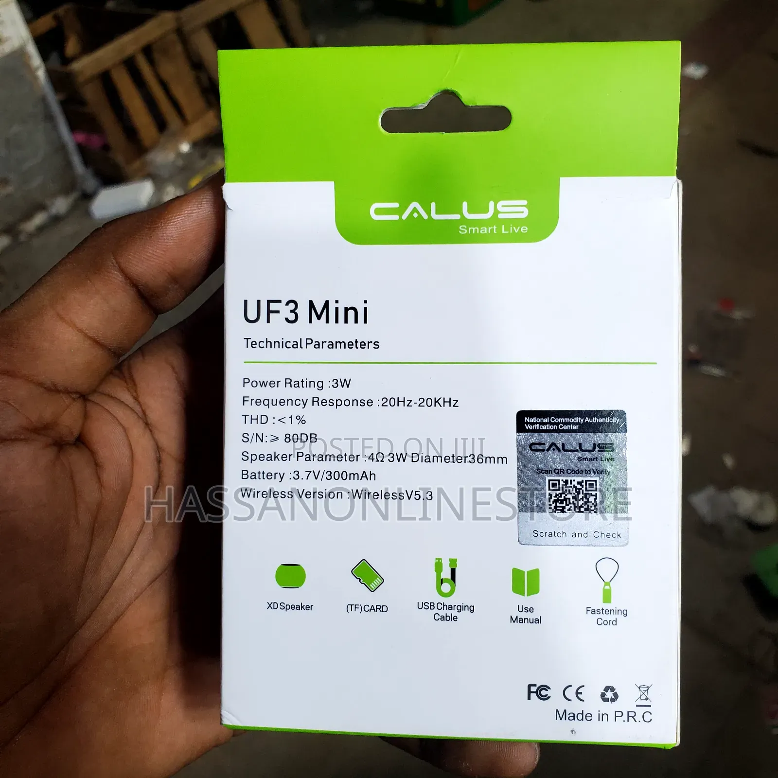 Calus UF3 Mini Bluetooth Speaker