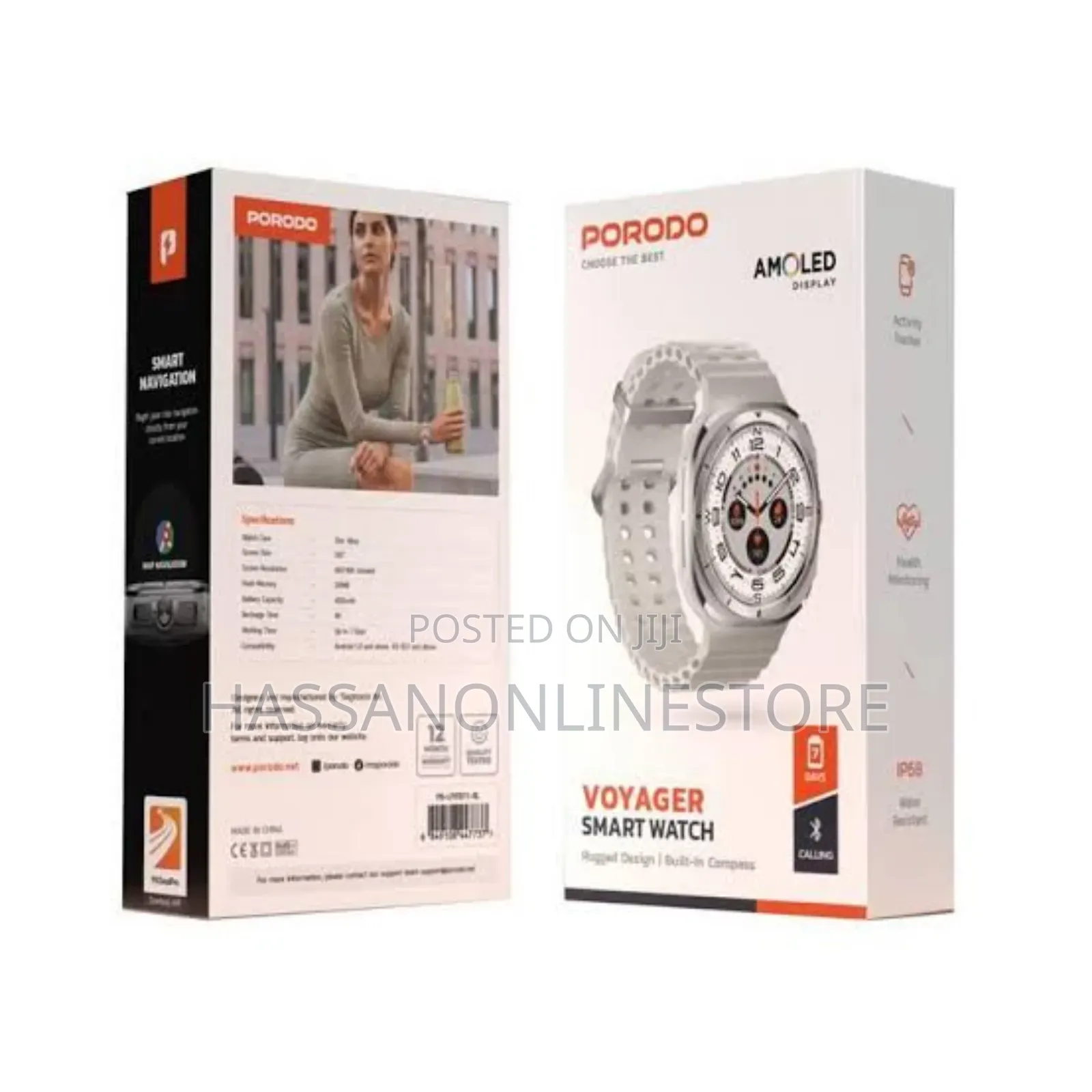 Porodo Voyager Smart Watch