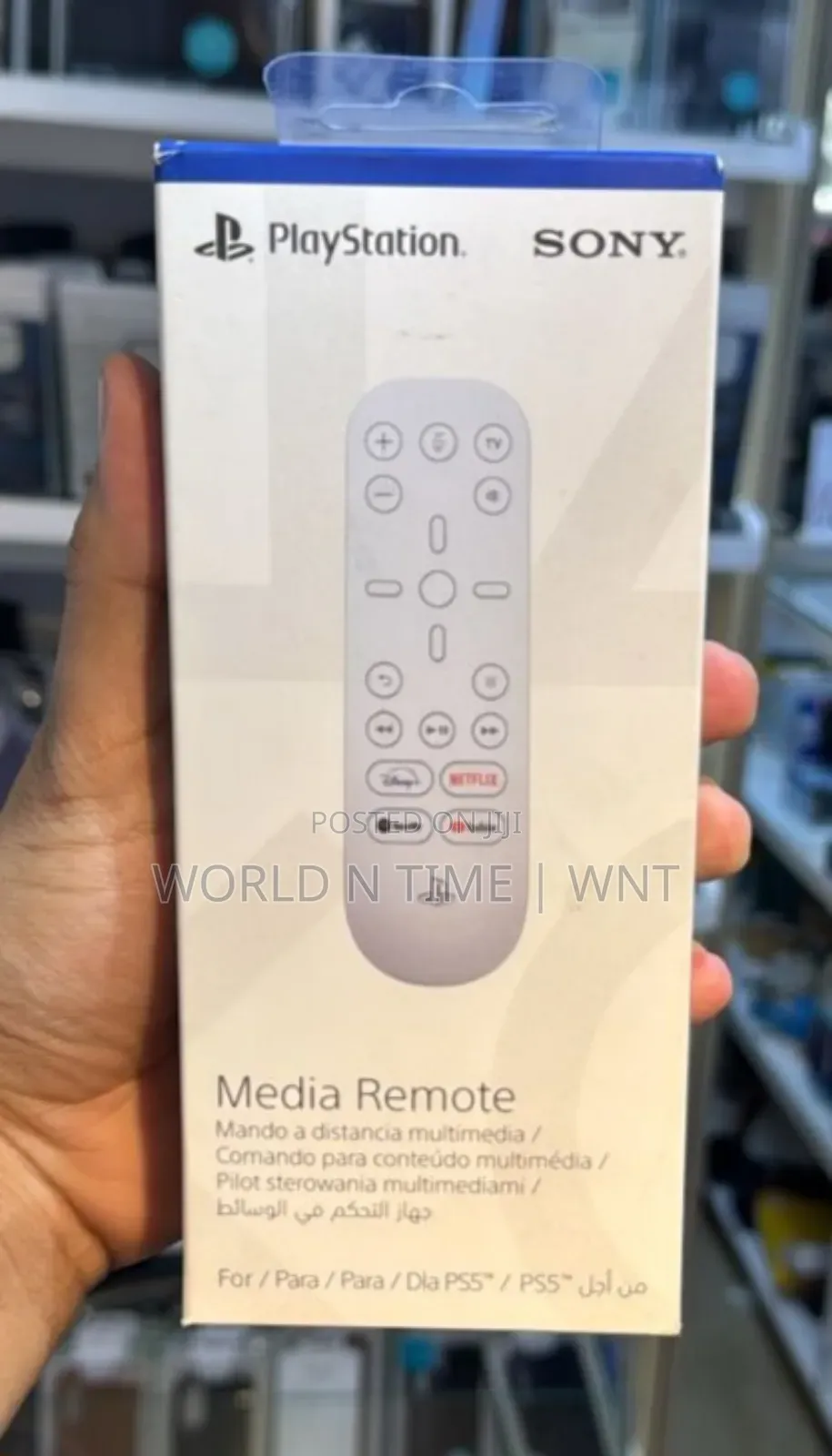 PS5 Media Remote Control Entertainment