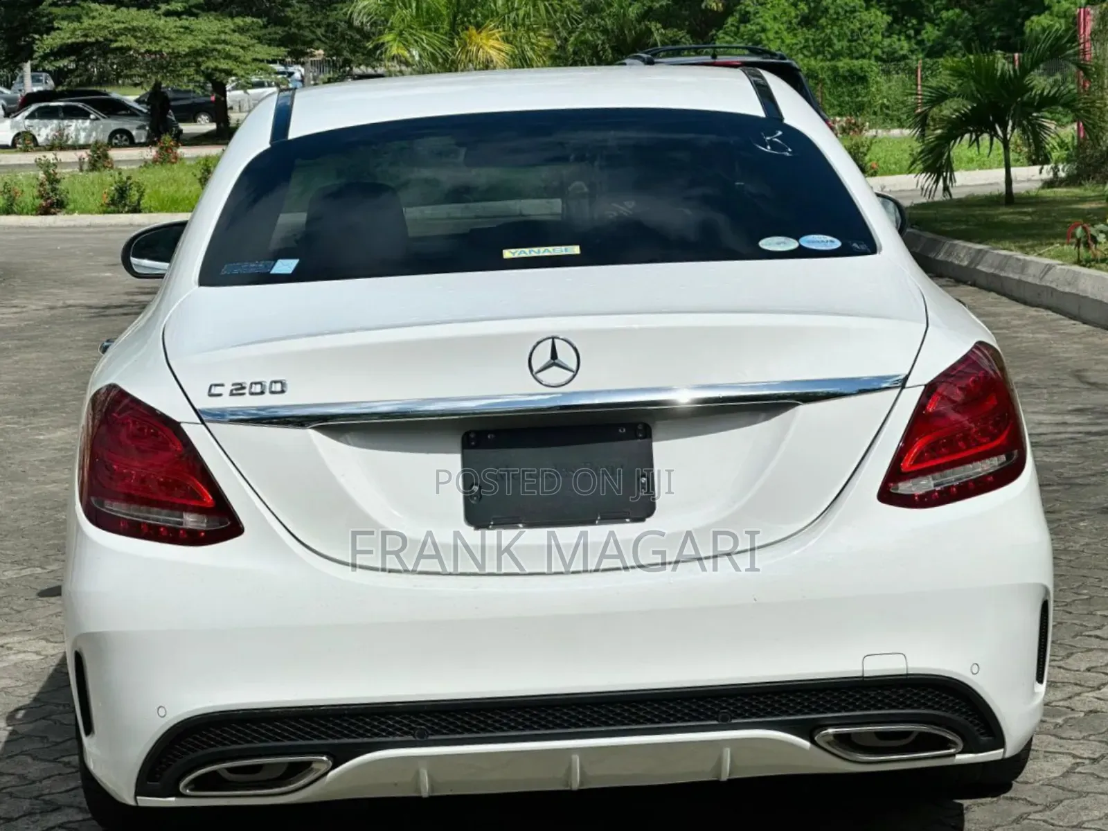 Mercedes-Benz C200 2014 White