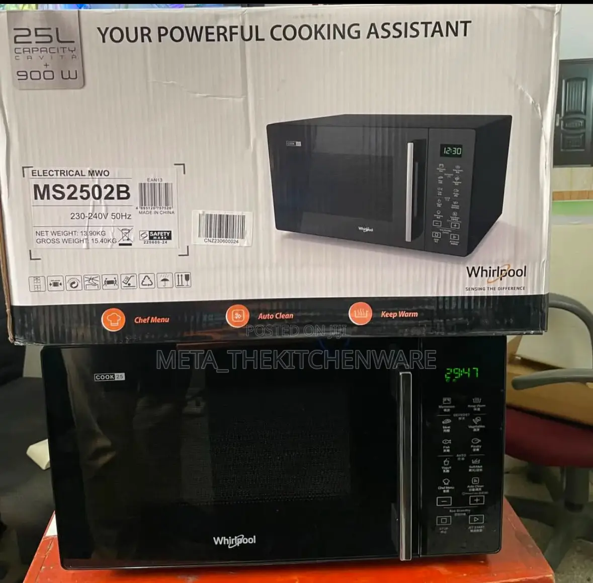 Whirlpool Digital Microwave 25L