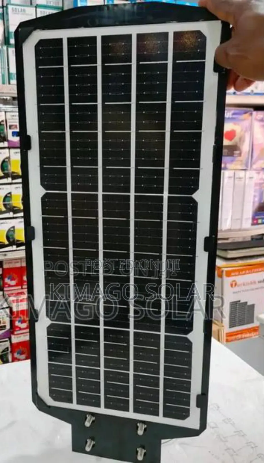 Energy-Saving 450w Solar Light With Motion Detection Camera