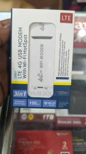 4G LTE Modem With Hotspots