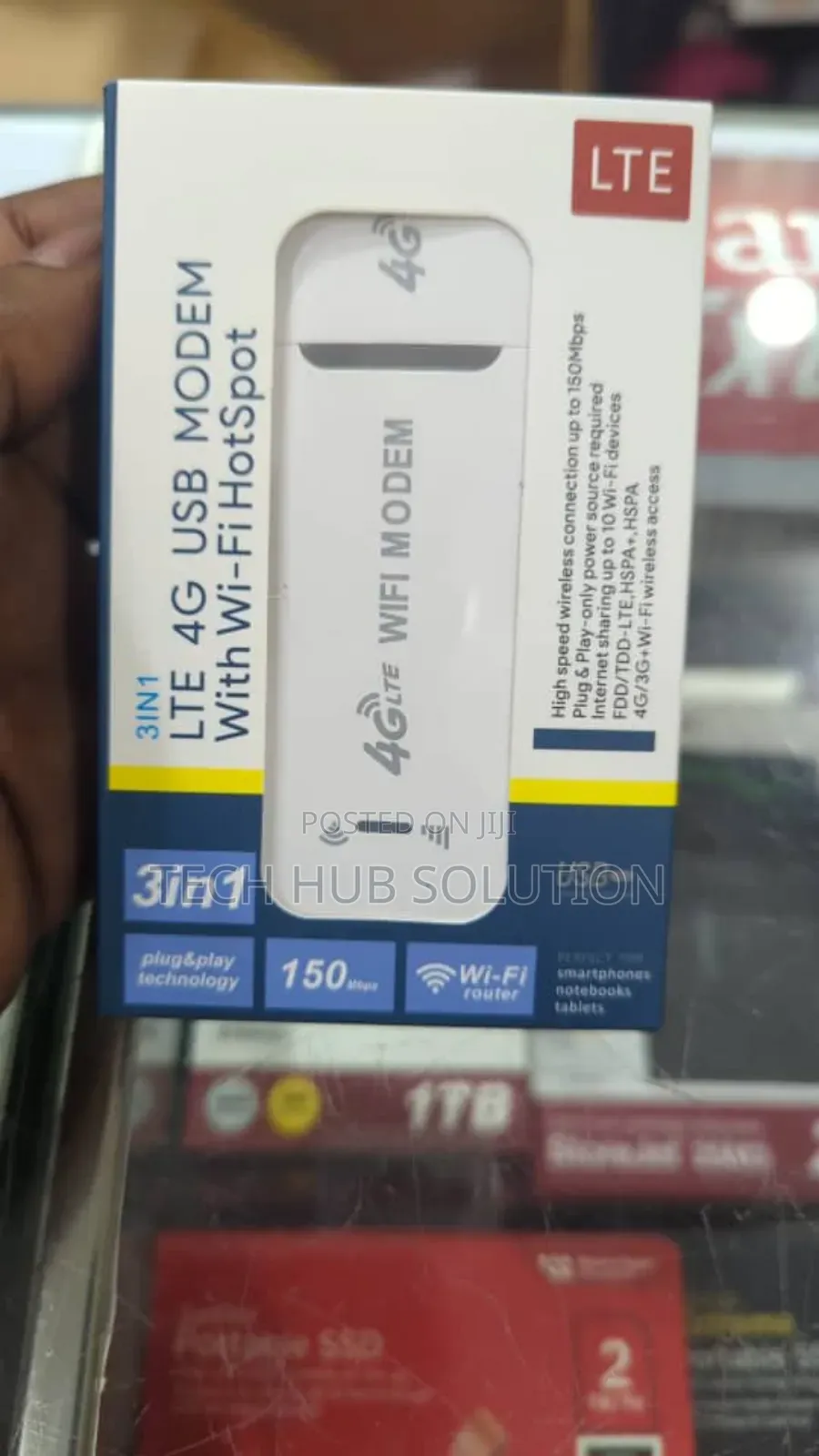 4G LTE Modem With Hotspots