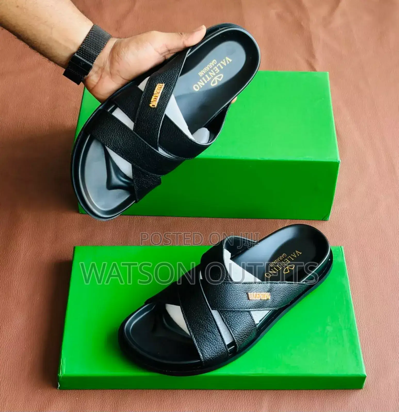 Valentino Bally Men Sandals New Original