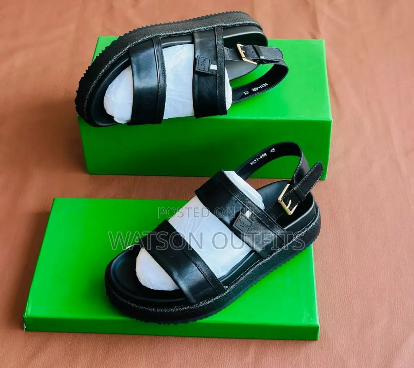 Valentino Bally Men Sandals New Original