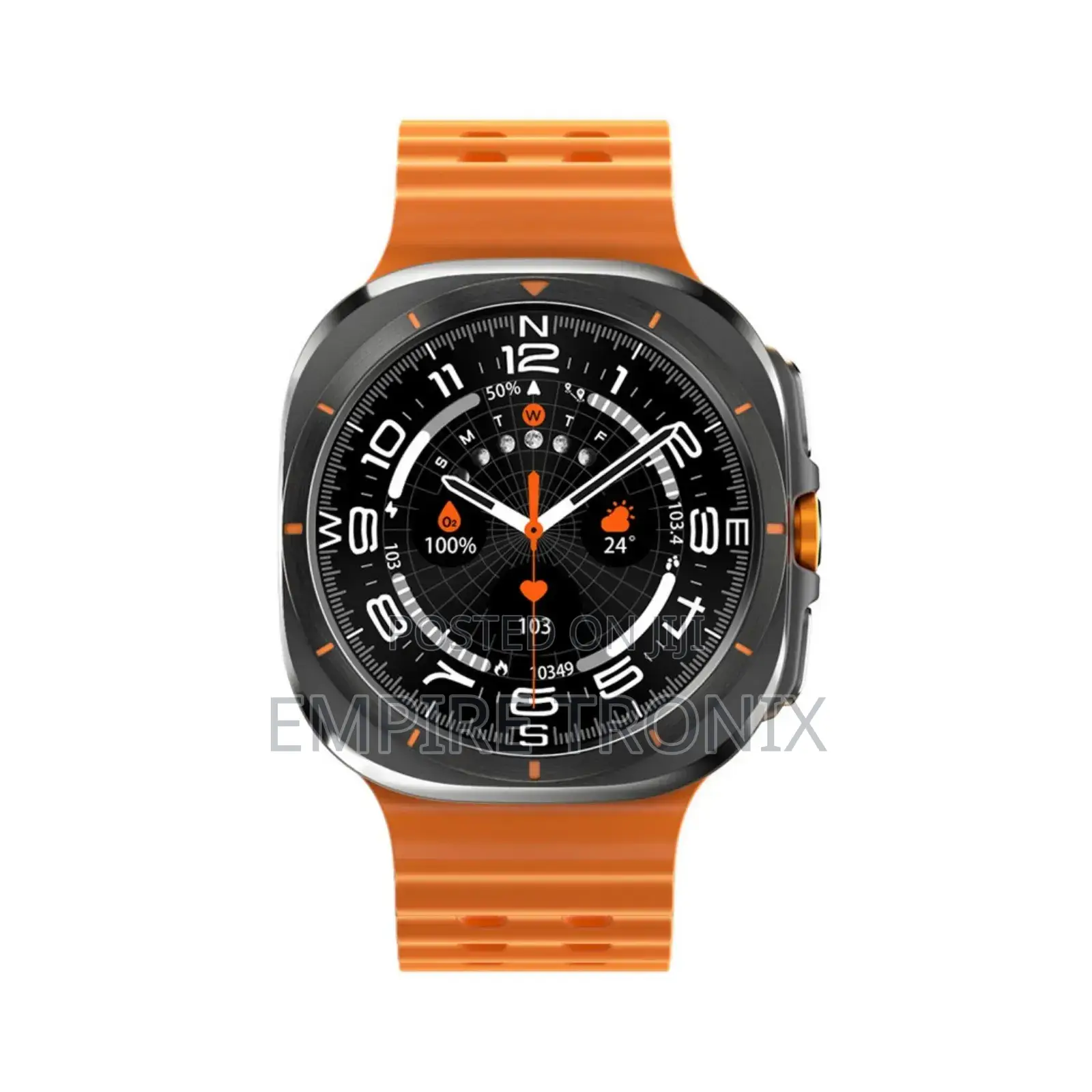 Porodo Voyager Smart Watch Orange