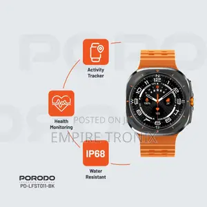 Porodo Voyager Smart Watch Orange