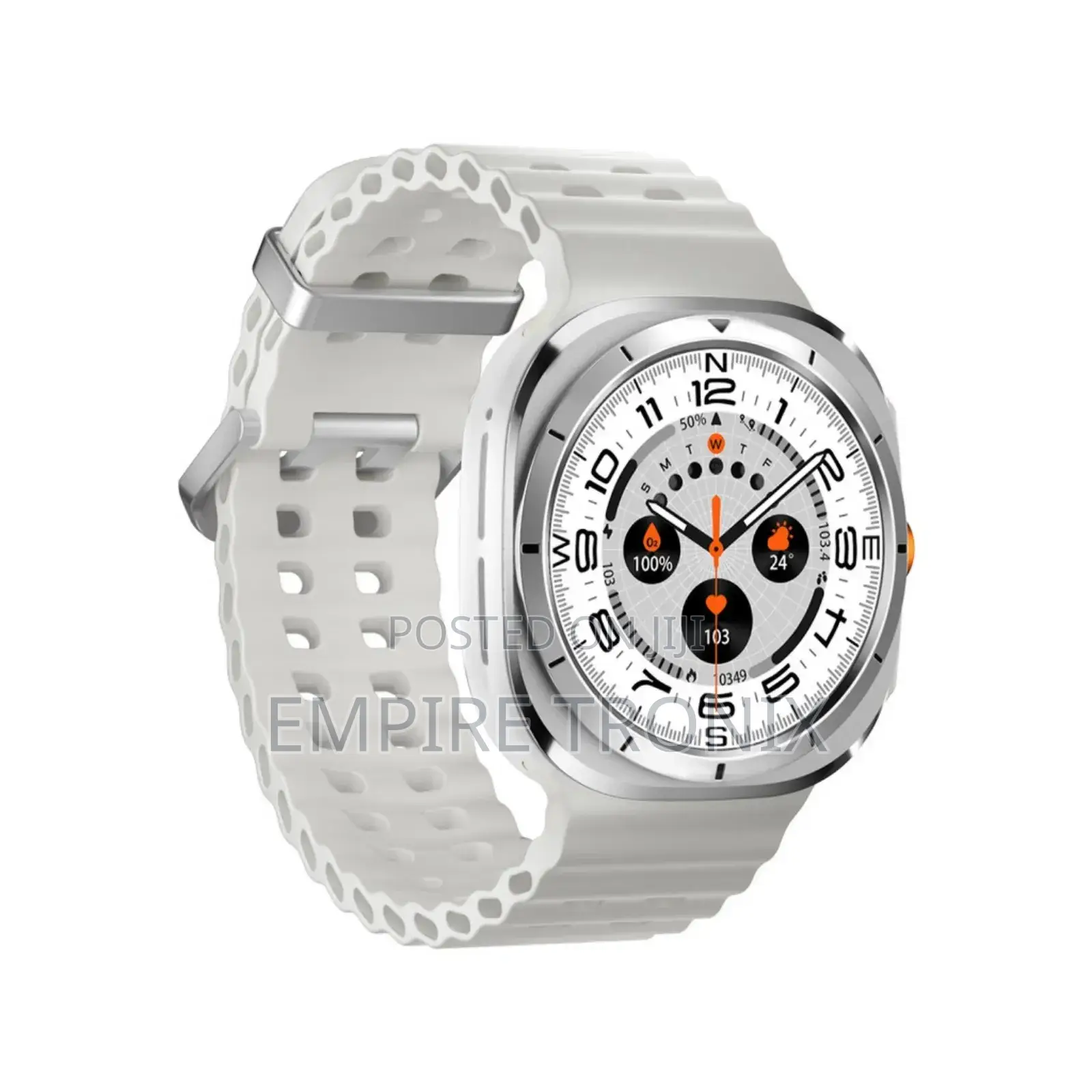 Porodo Voyager Smart Watch White