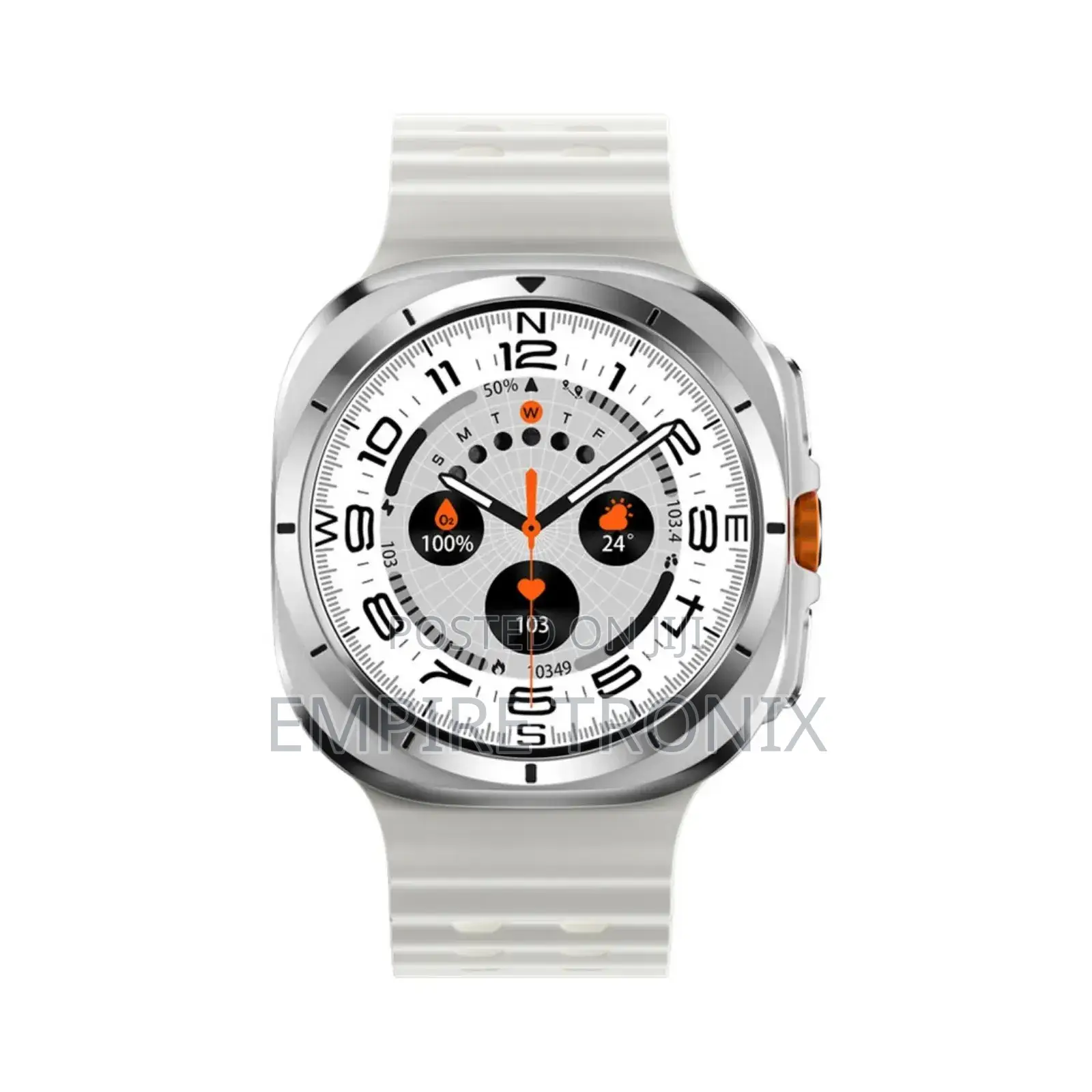 Porodo Voyager Smart Watch White