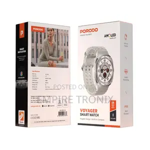Porodo Voyager Smart Watch White