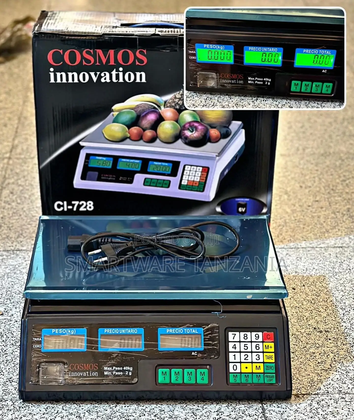 Food Produce Counting Weight Scale With Counting, Dual LCD