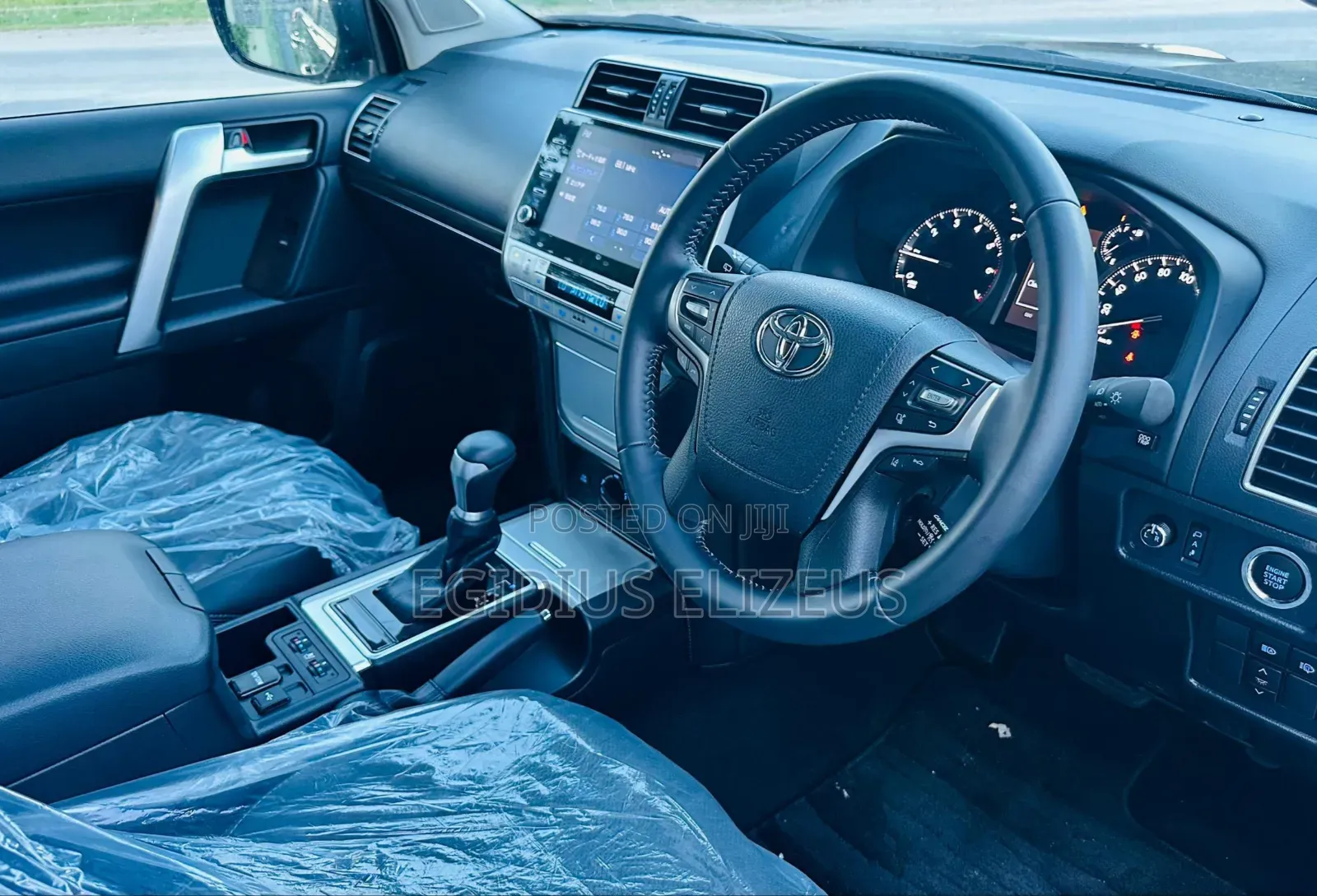 New Toyota Land Cruiser Prado 2023 Black