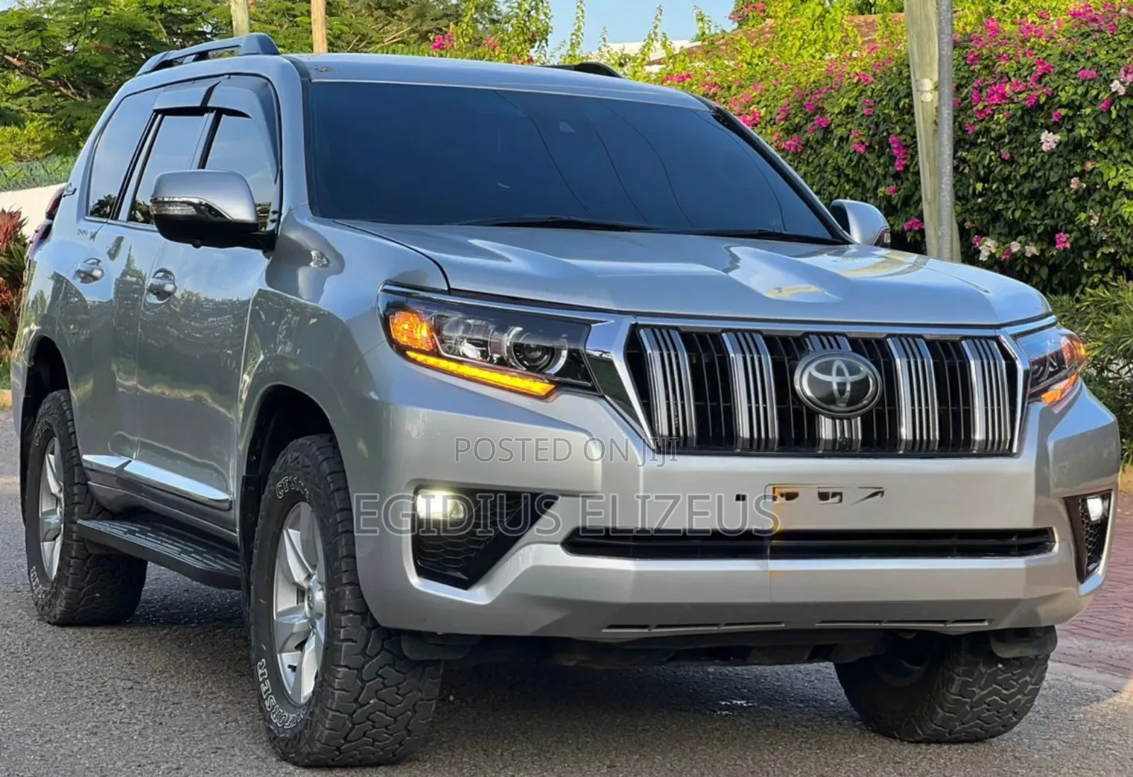 Toyota Land Cruiser Prado 2019 Silver