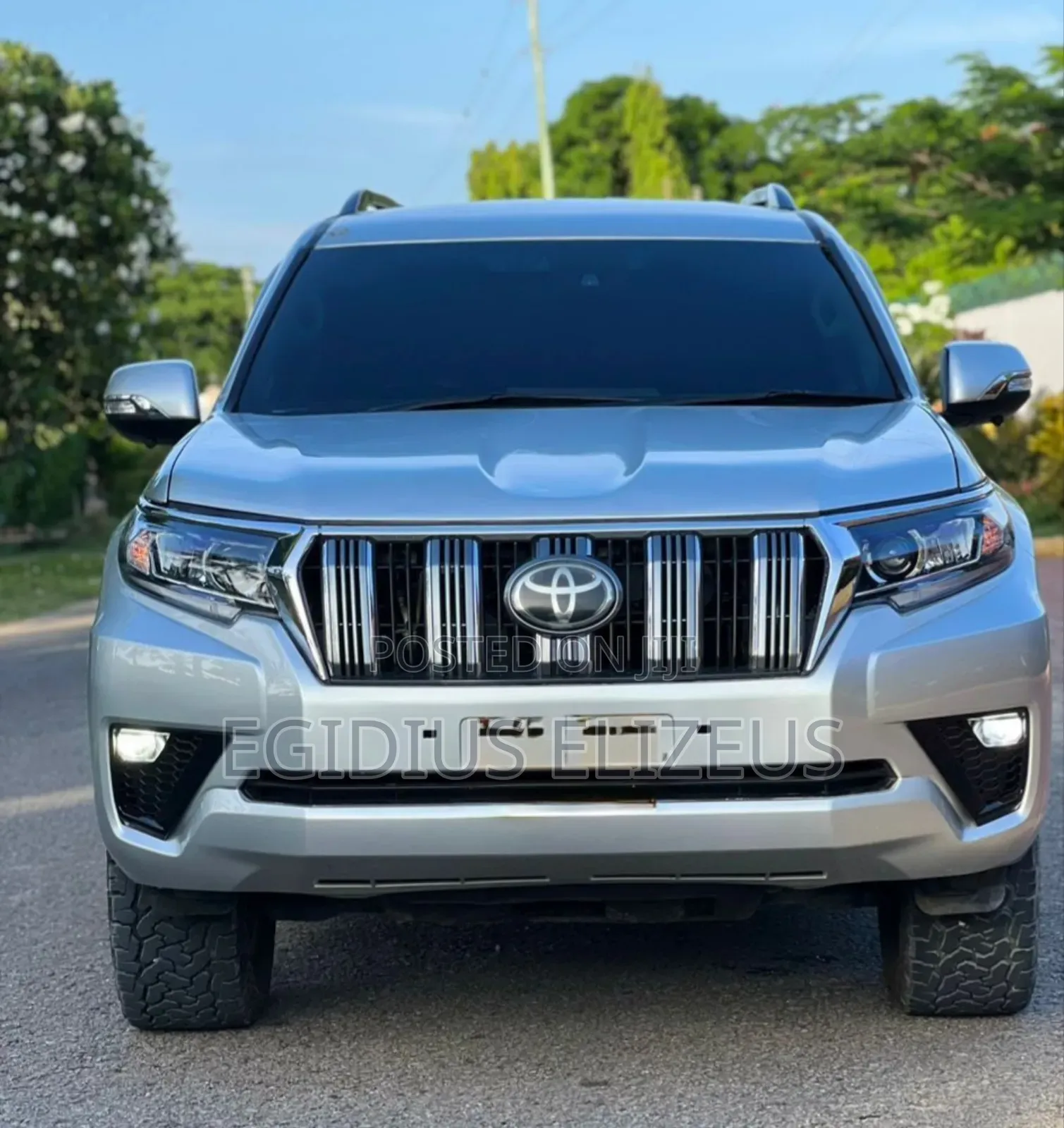 Toyota Land Cruiser Prado 2019 Silver