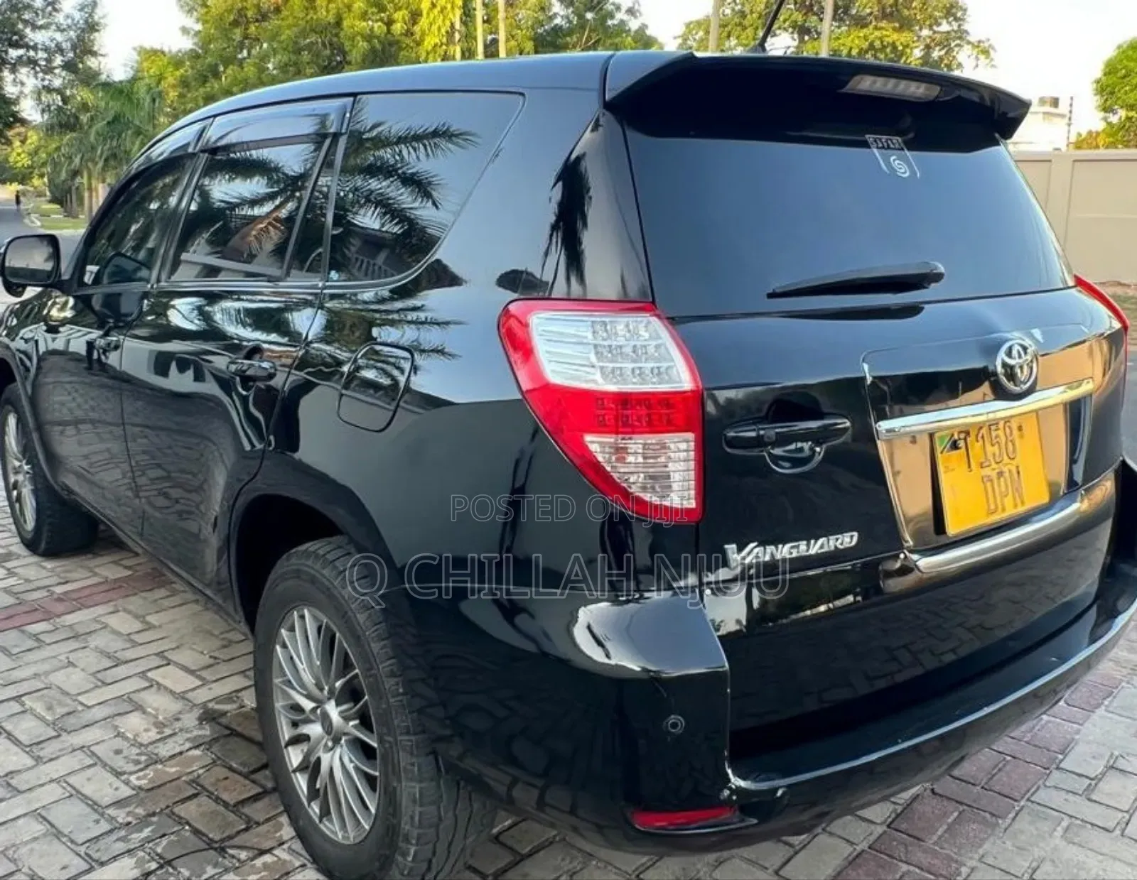 Toyota Vanguard 2008 Black