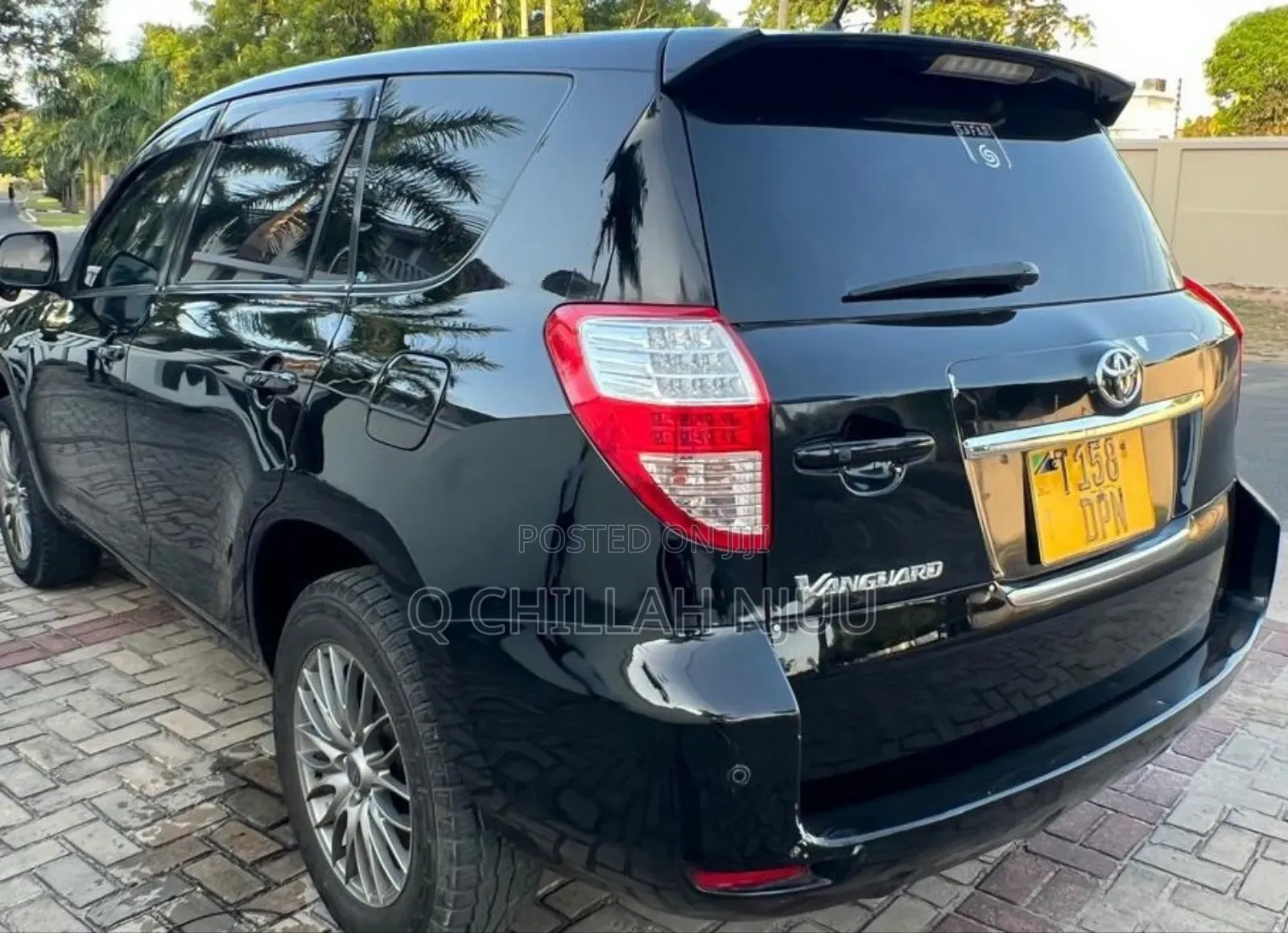 Toyota Vanguard 2008 Black