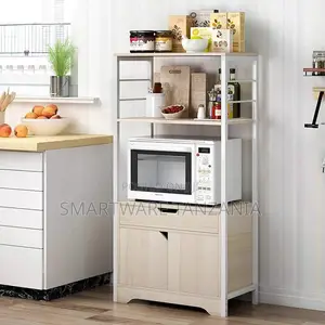 Kitchen Baker's Rack, Microwave Oven Stand Utility Shelf