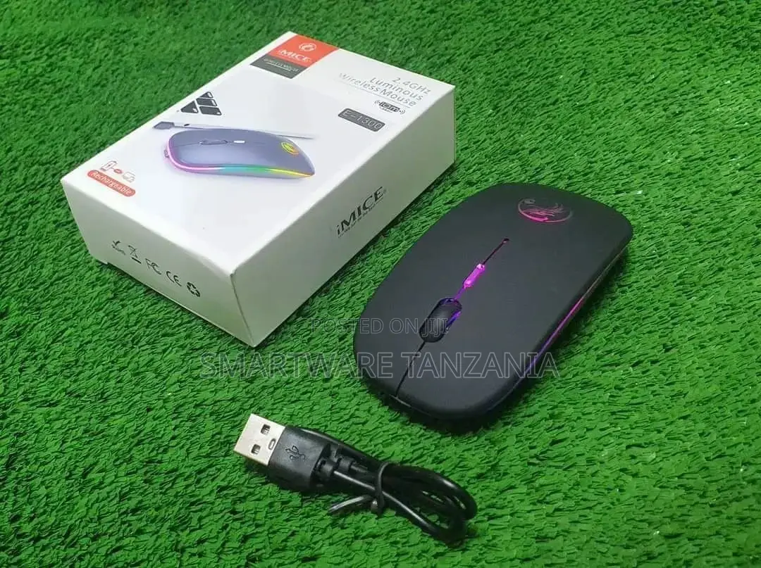 Rechargeable Mouse Smart Design Quiet For Home And Office