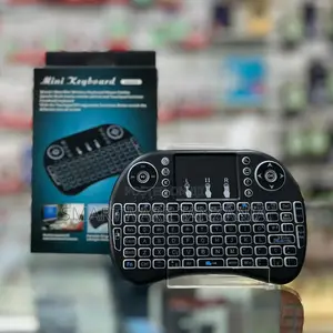 Wireless Mini Keyboard With Touchpad And LED Backlight