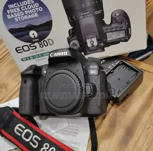 CANON Camera EOS 80D With Lens 18-135mm Full