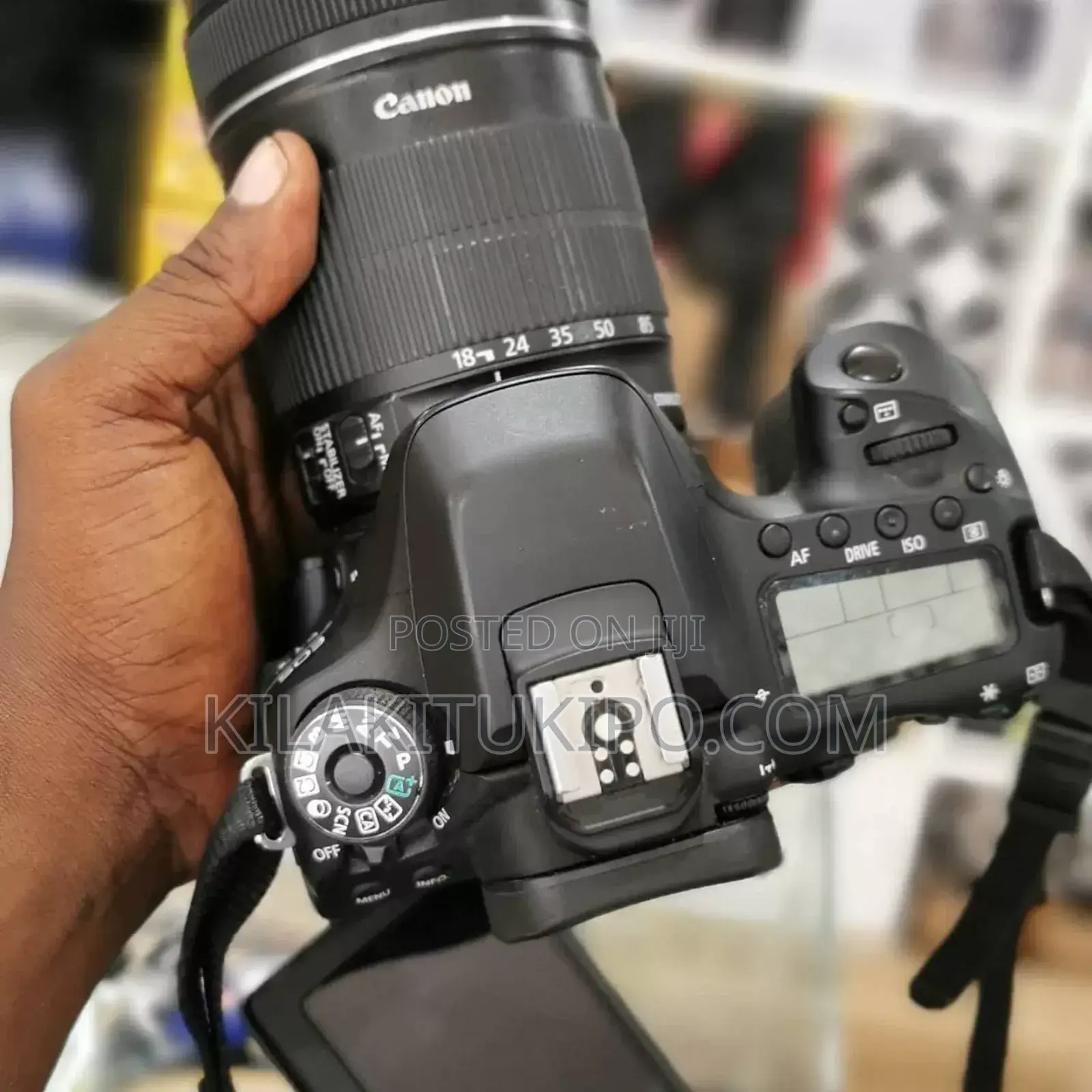 CANON Camera EOS 80D With Lens 18-135mm Full