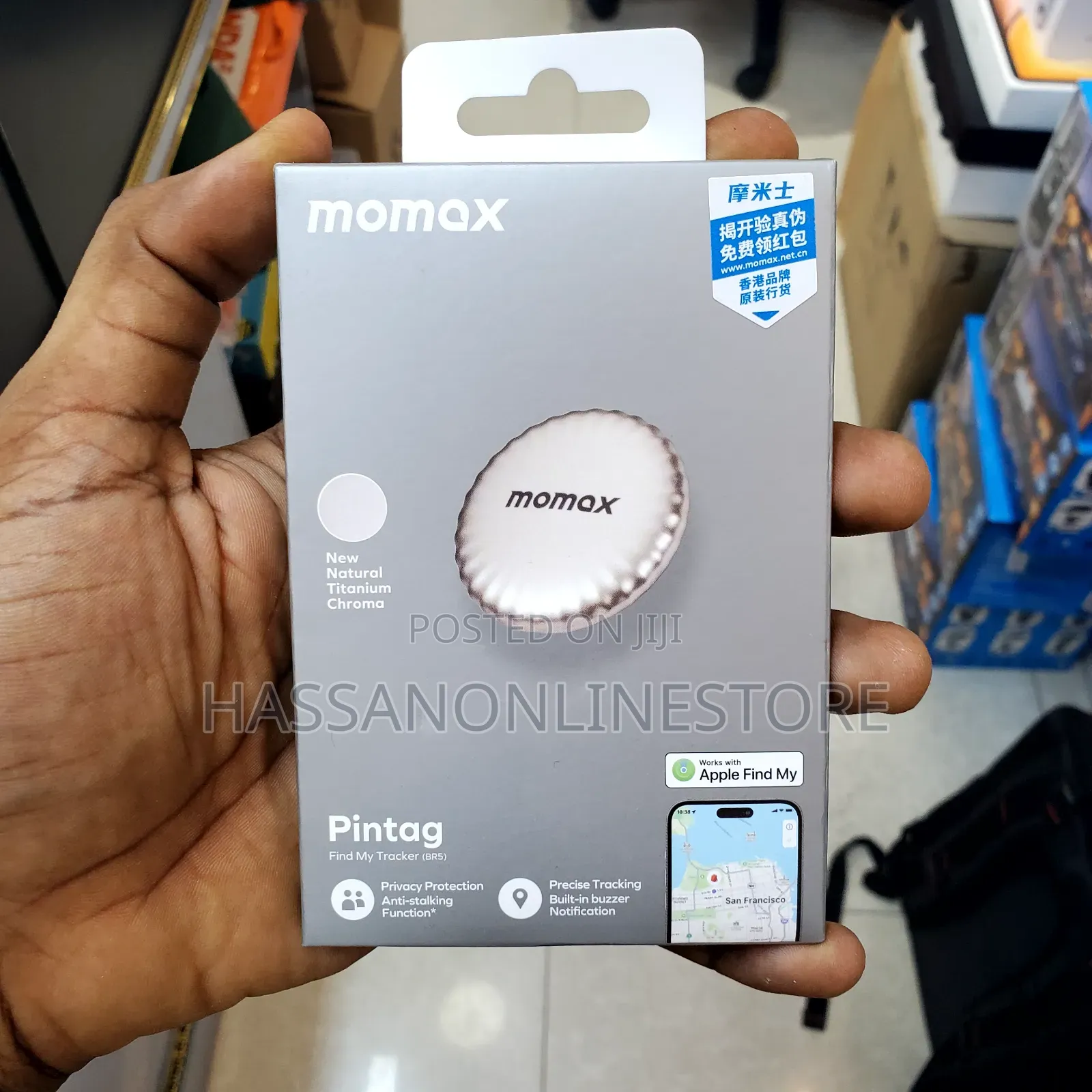 Momax BR5 Pintag Find My Tracker