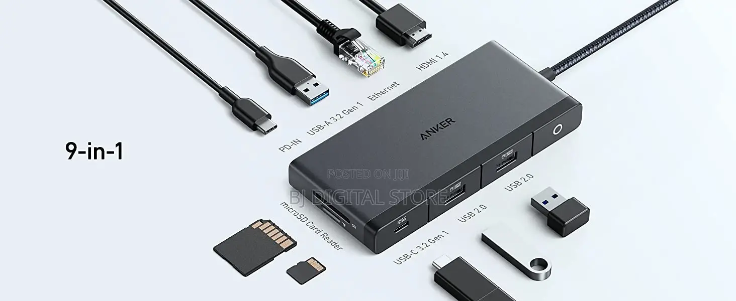 Anker 552 USB-C Hub (9-in-1, HDMI)